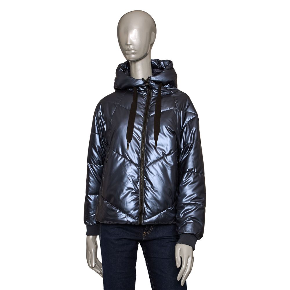 Baldinini Trend Blue Polyester Women Women's Jacket
