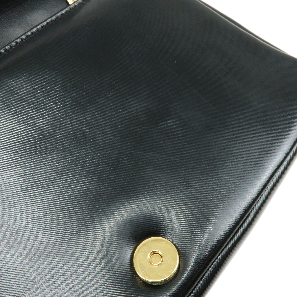 Burberry Lola Clutch On Chain Quilted Leather Black Leather Clutche & Pouche Bag (Pre-Owned)