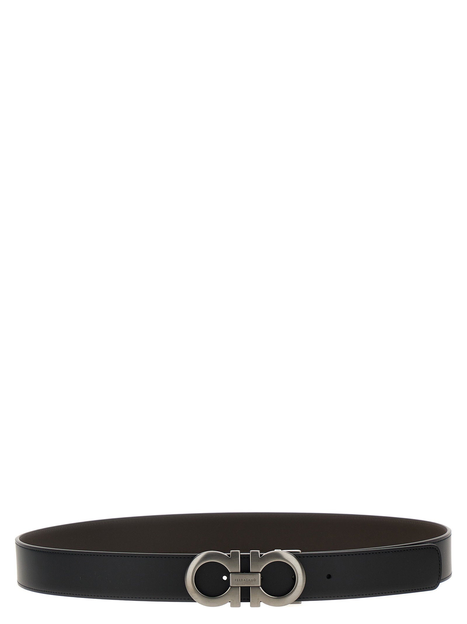 Ferragamo Men's Gancini Reversible Belt