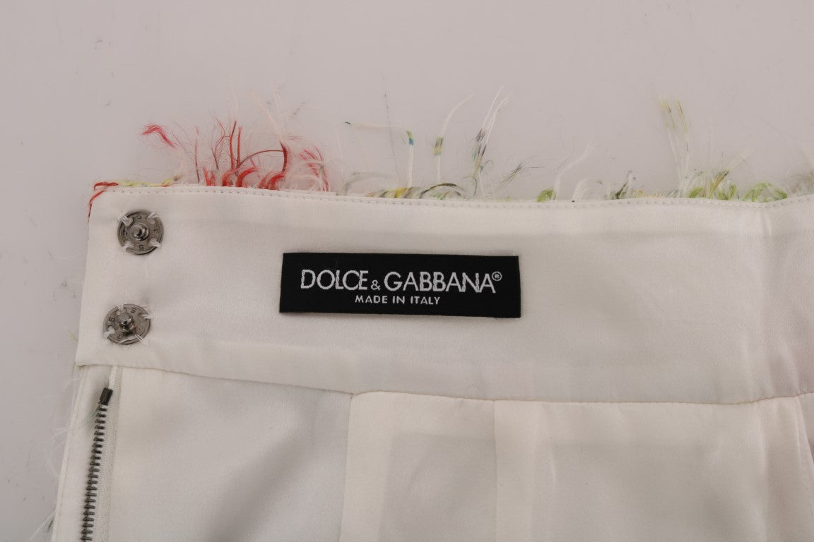 Dolce & Gabbana Floral Patterned Pencil Straight Women's Skirt