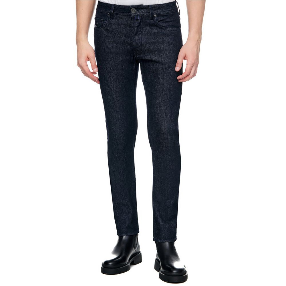 Jacob Cohen Blue Cotton Men Men's Jeans