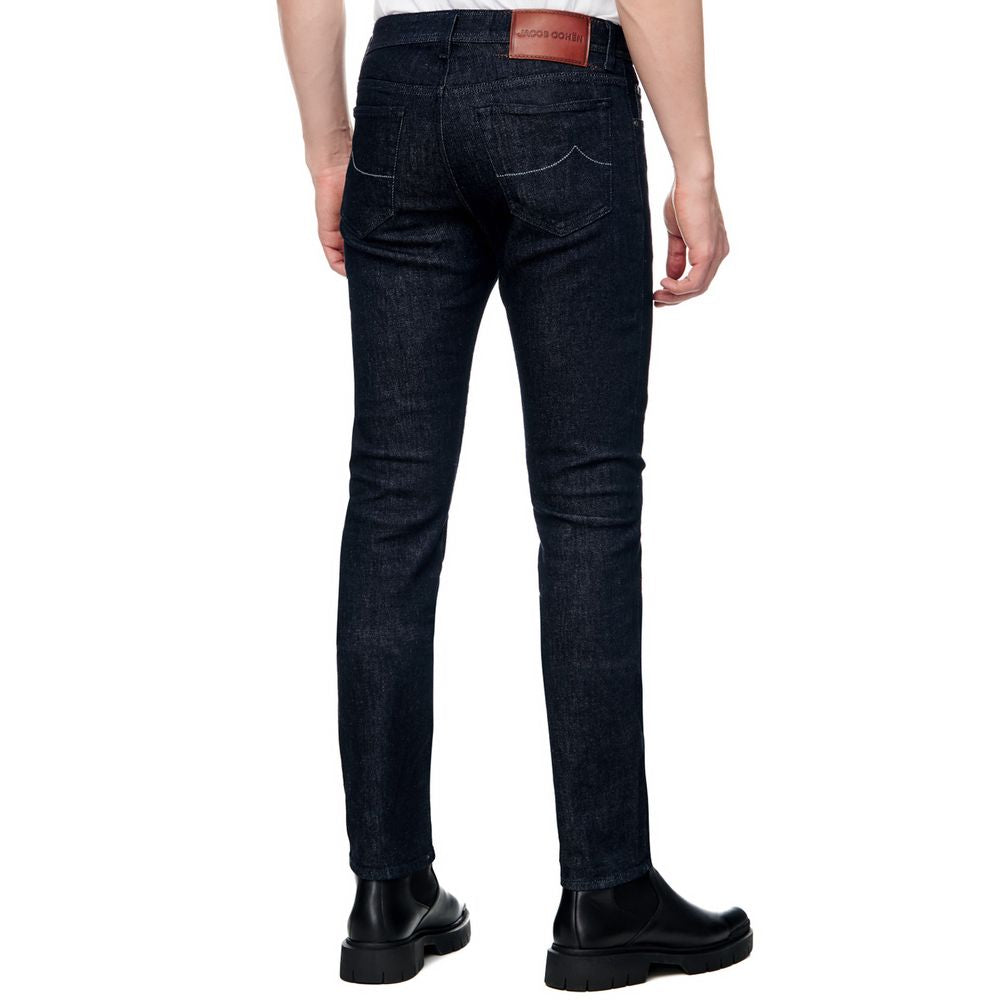 Jacob Cohen Blue Cotton Men Men's Jeans