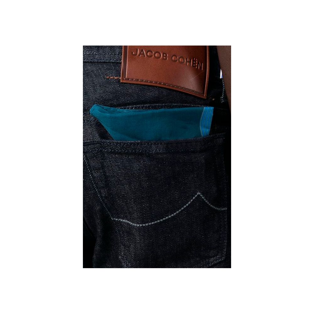 Jacob Cohen Blue Cotton Men Men's Jeans