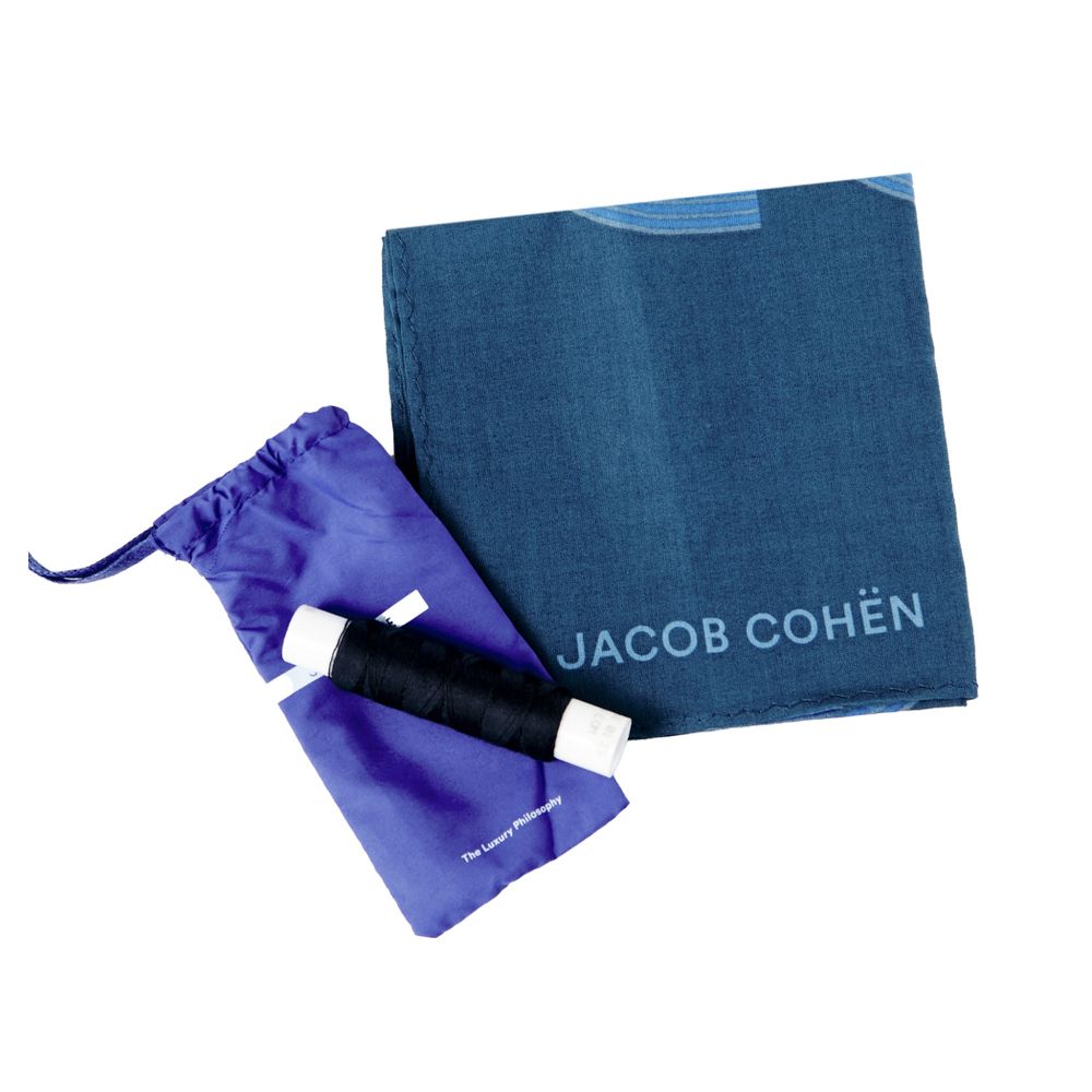 Jacob Cohen Blue Cotton Men Men's Jeans