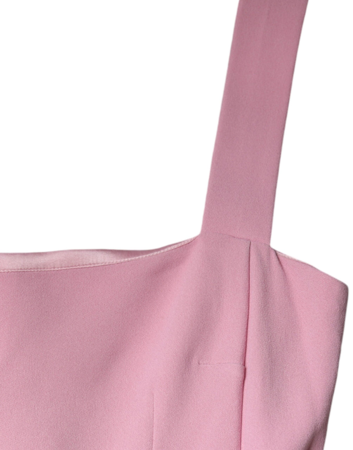 Dolce & Gabbana Pink A-line Flare Viscose Sleeveless Women's Dress (Pre-Owned)