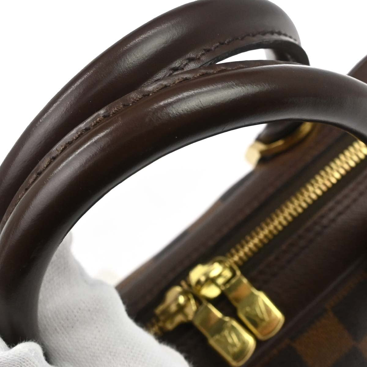 Louis Vuitton Brera Damier Brown Canvas Handbag (Pre-Owned)