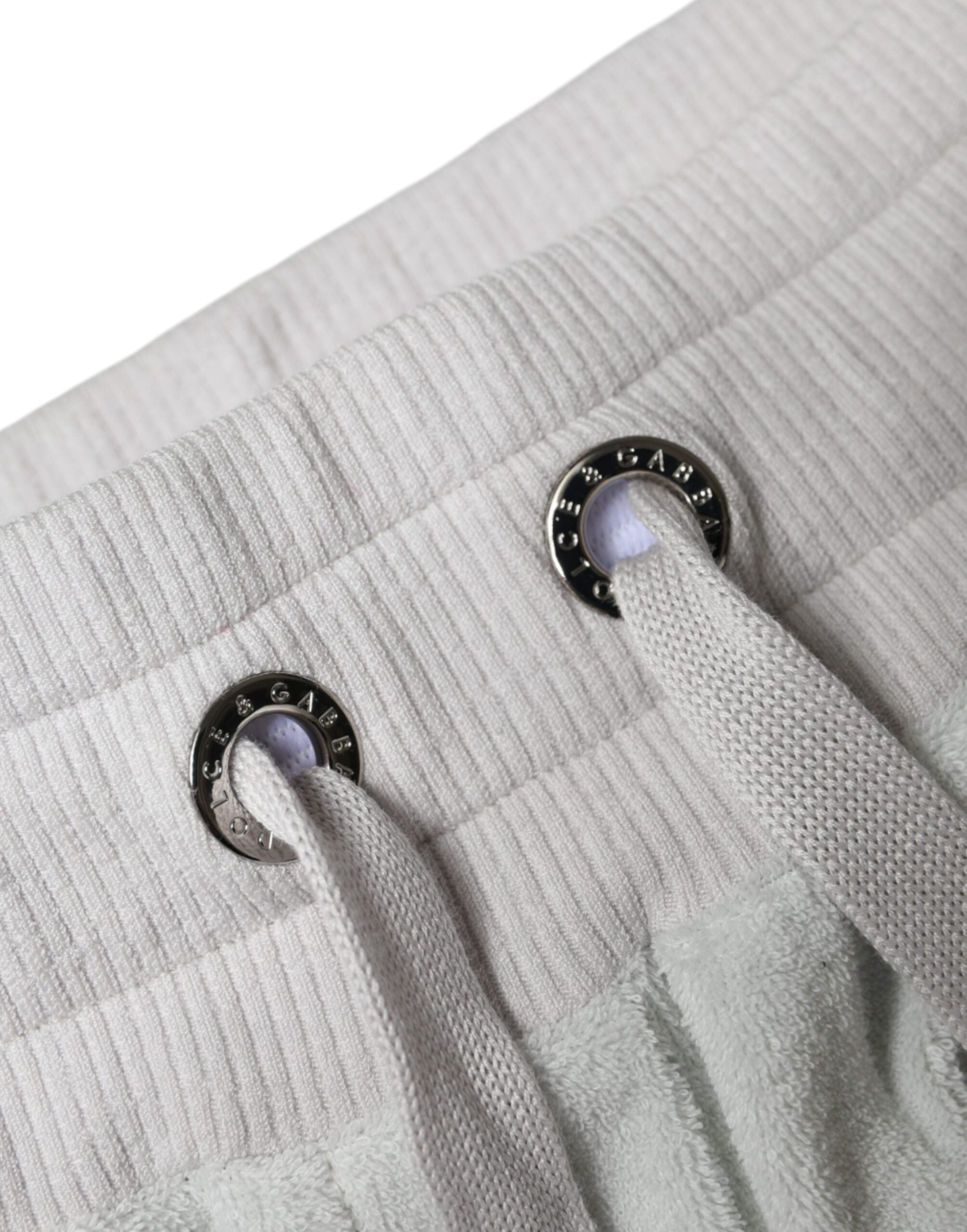 Dolce & Gabbana White Nylon Jogger SweatWomen's Women's Pants