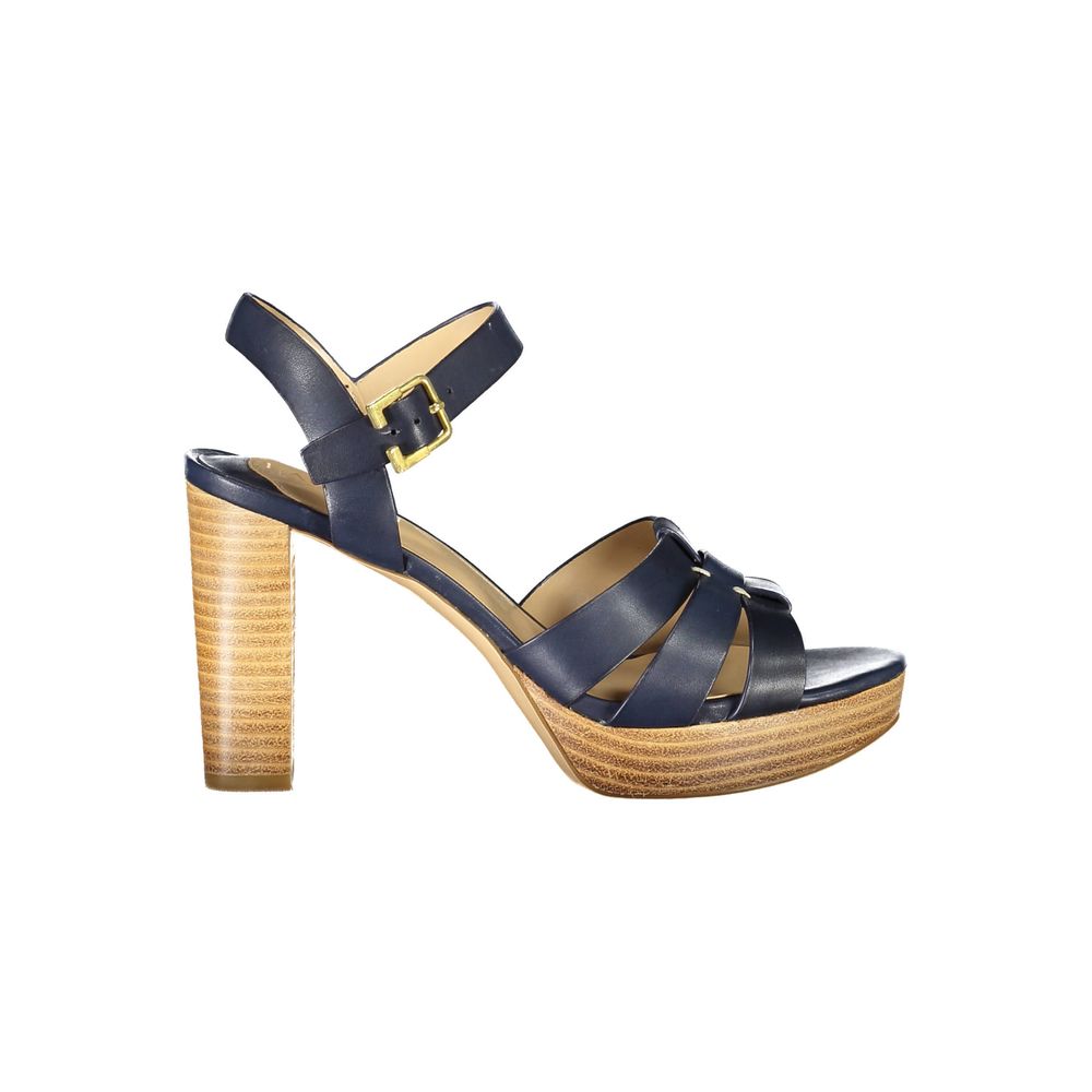 Ralph Lauren Blue Leather Women's Sandal