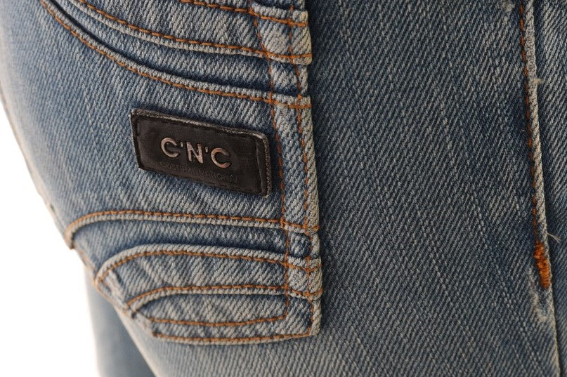 Costume National Blue Wash Cotton Classic Women's Jeans