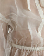 Dolce & Gabbana Elegant Silk Blend Long Sleeve Women's Blouse