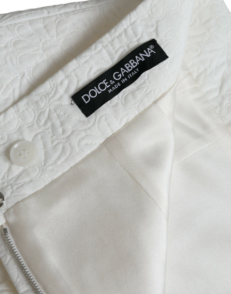 Dolce & Gabbana Floral High Waist Brocade Mini Women's Skirt