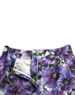 Dolce & Gabbana High Waist Floral Charm Women's Shorts
