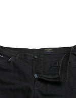 Dolce & Gabbana Chic Black Bermuda Denim Men's Shorts
