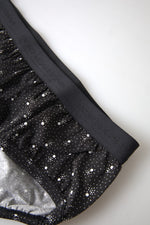 Dolce & Gabbana Elegant Black Dotted Brief with Comfort Men's Fit