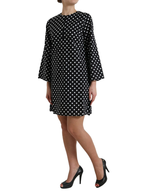 Dolce & Gabbana Elegant Polka Dot Shift Mini Women's Dress