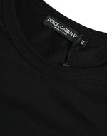 Dolce & Gabbana Elegant Embroidered Logo Cotton Men's Tee