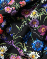 Dolce & Gabbana Elegant Floral Sheath Off Shoulder Women's Dress
