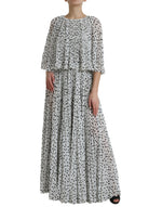 Dolce & Gabbana Elegant Polka Dots Maxi Women's Dress