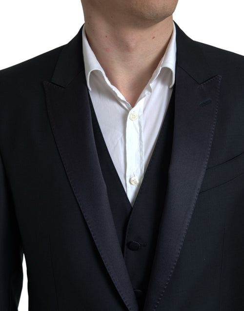 Dolce & Gabbana Elegant Slim Fit Two-Piece Martini Men's Suit