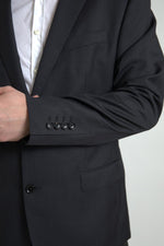 Dolce & Gabbana Elegant Black Two-Piece Slim Fit Men's Suit