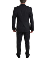 Dolce & Gabbana Exclusive Martini Black Slim Fit Men's Suit