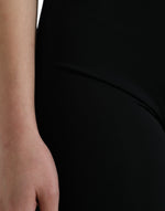 Dolce & Gabbana Elegant High Waist Black Women's Leggings