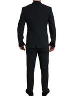 Dolce & Gabbana Elegant Slim Fit Double Breasted Men's Suit