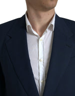 Dolce & Gabbana Elegant Slim Fit Blue Two-Piece Men's Suit