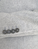 Dolce & Gabbana Gray Double Trench Coat Cashmere Men's Jacket