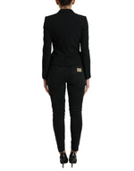 Dolce & Gabbana Chic Wool Blend Peak Lapel Women's Blazer