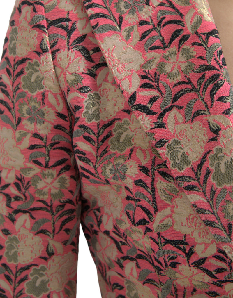 Dolce & Gabbana Elegant Pink Slim Fit Two-Piece Women's Suit