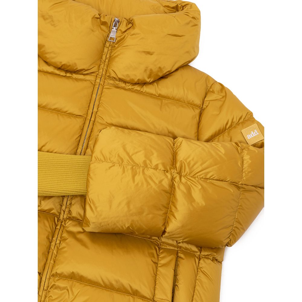 Add Gold Polyamide Women's Coat