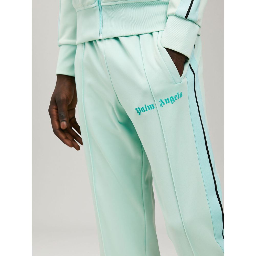 Palm Angels Green Nylon Jeans & Men's Pant