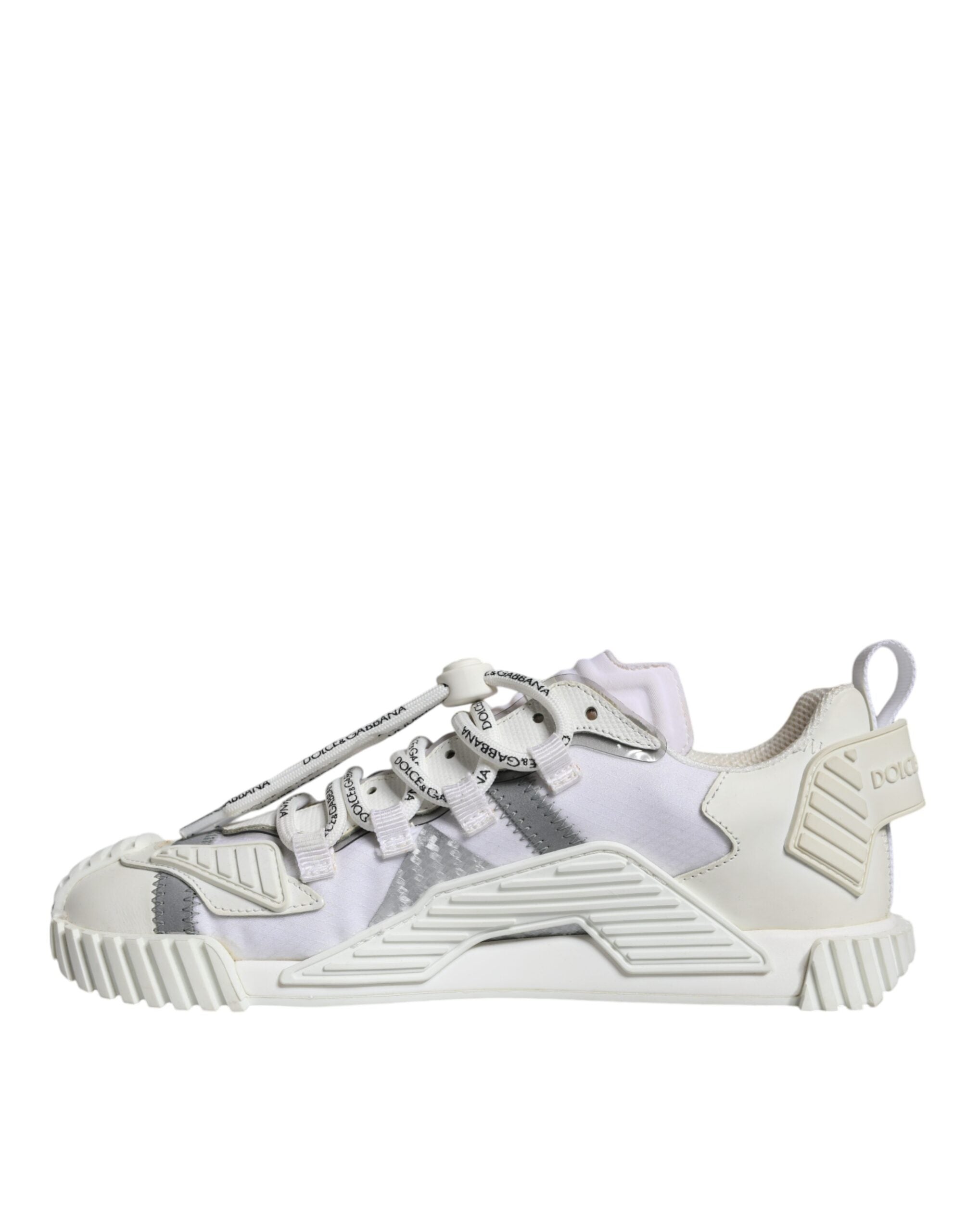 Dolce & Gabbana White Lace Up Low Top NS1 Sneakers Men's Shoes (Pre-Owned)