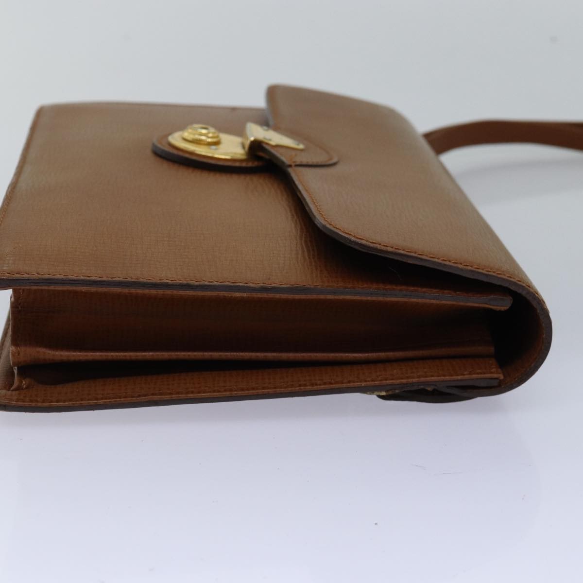 Burberry Vintage Leather Brown Leather Clutche & Pouche Bag (Pre-Owned)