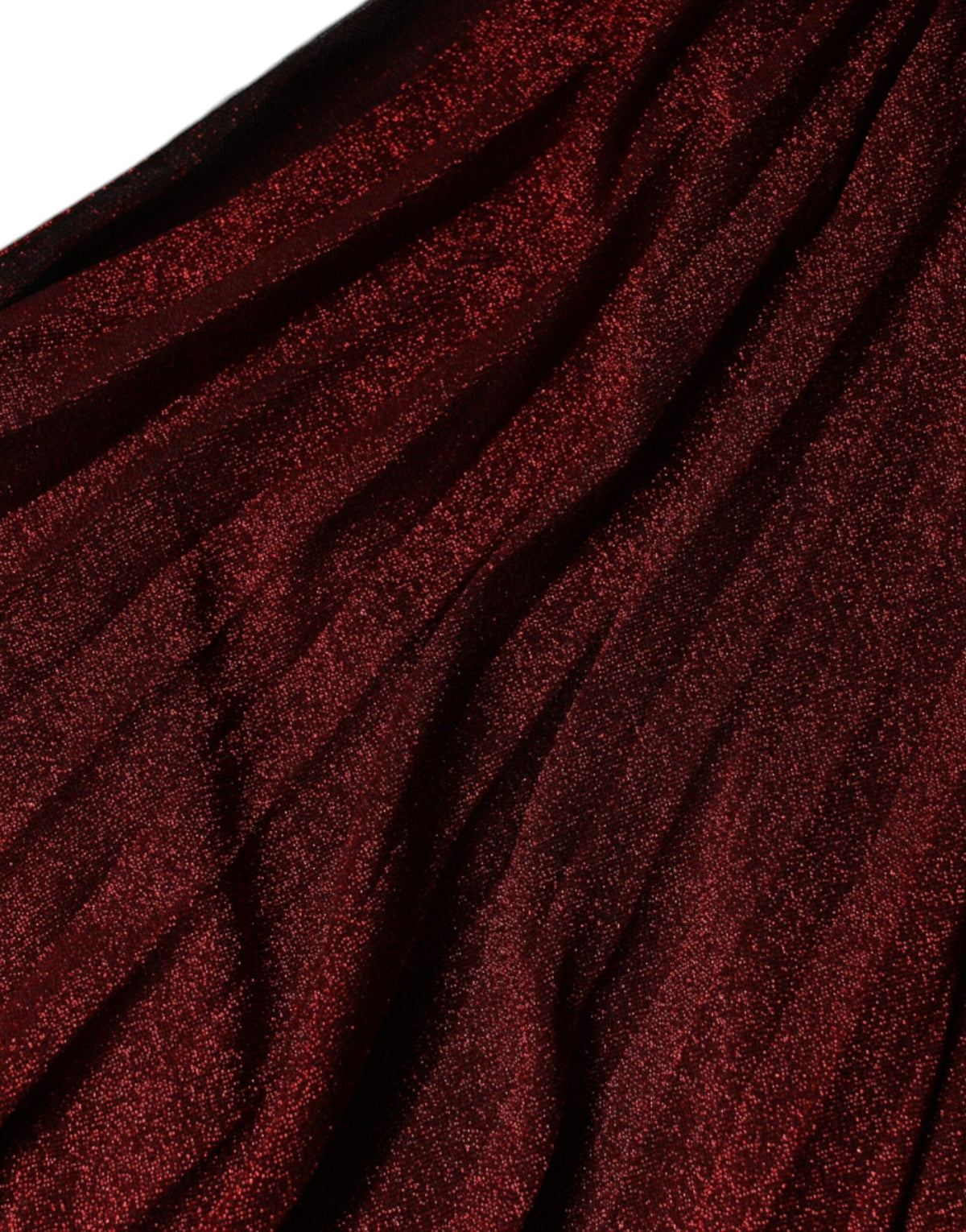 Dolce & Gabbana Red One Shoulder Pleated A-line Mini Women's Dress