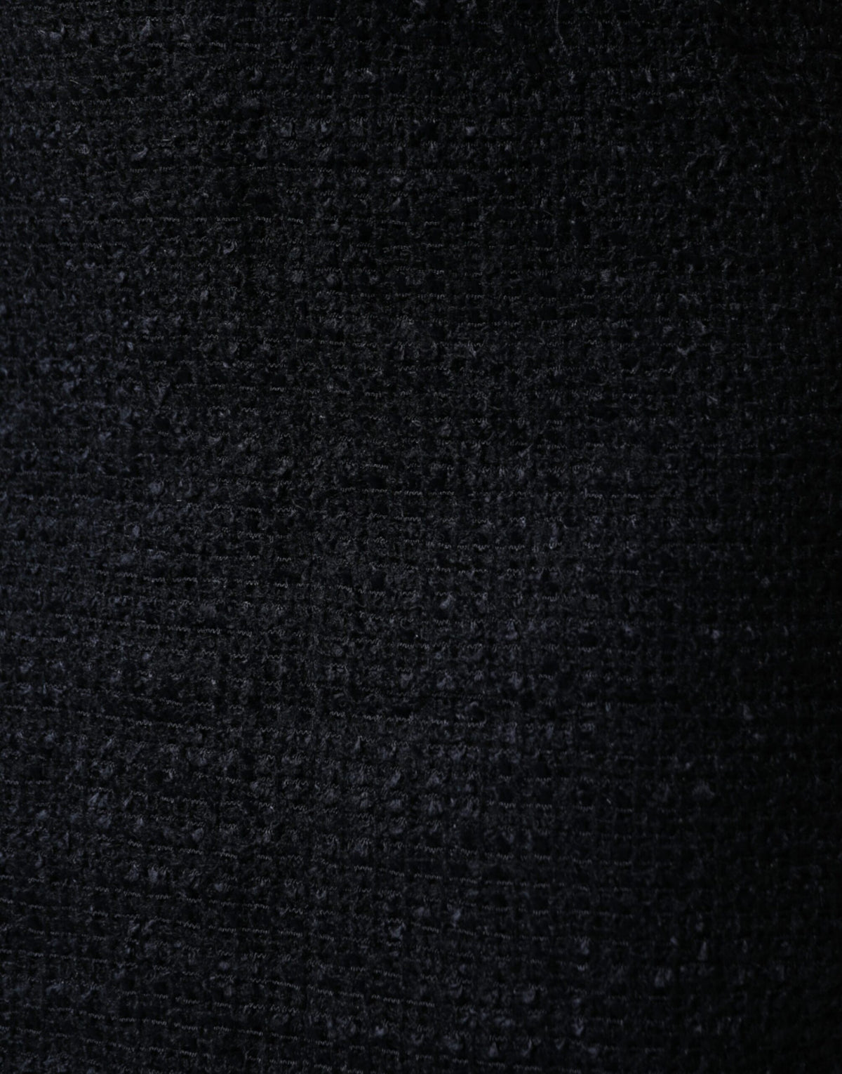 Dolce & Gabbana Black Virgin Wool Pencil Cut Midi Women's Skirt