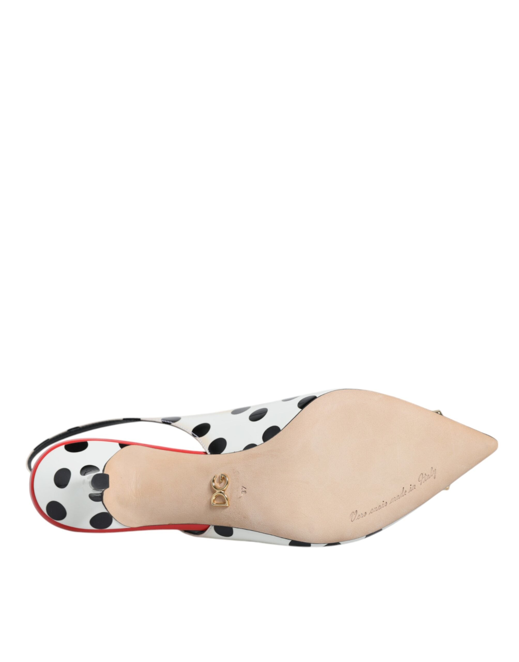 Dolce & Gabbana Multicolor Crystal Heels Slingback Women's Shoes (Pre-Owned)