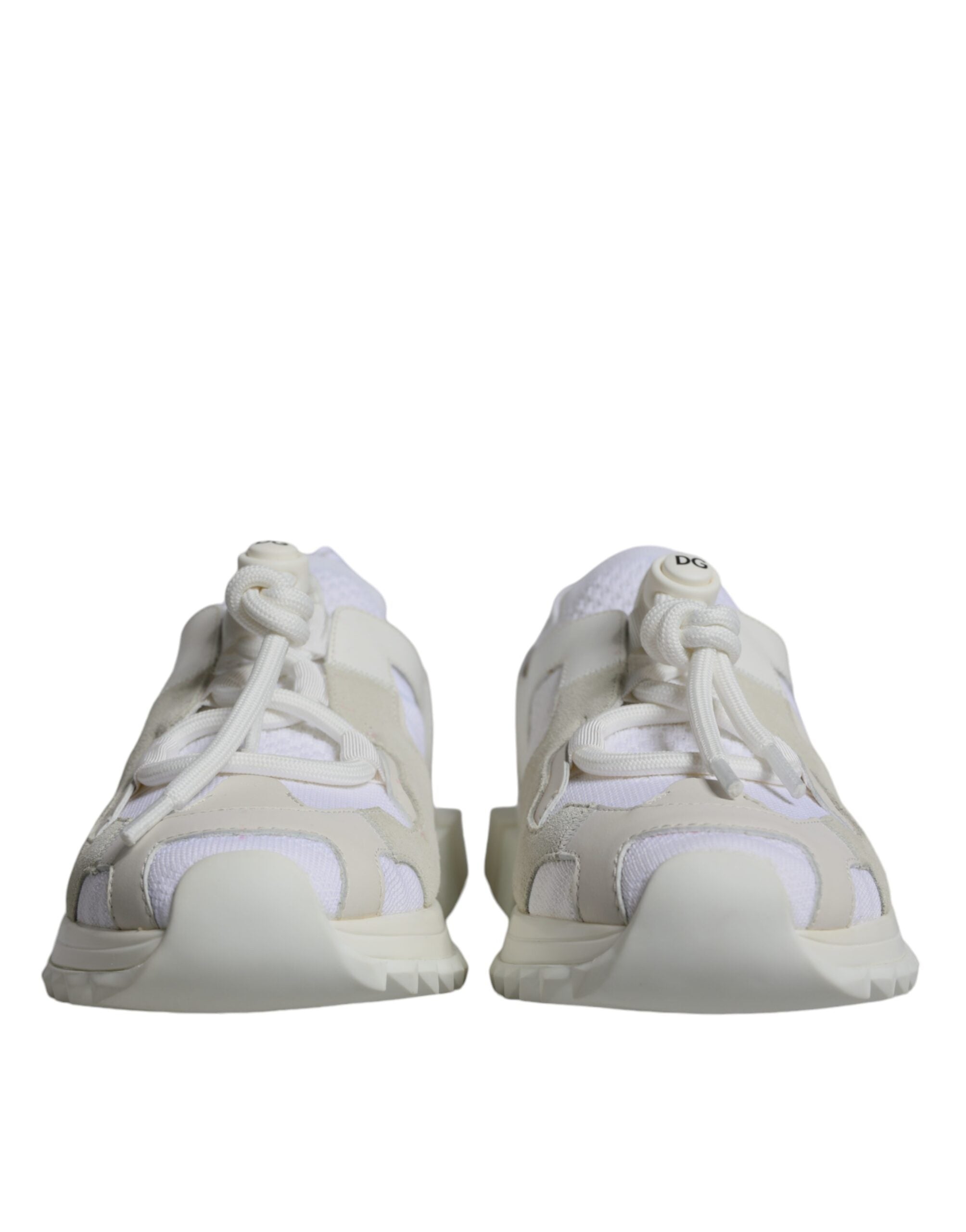Dolce & Gabbana White Mesh Sorrento Trekking Sneakers Women's Shoes (Pre-Owned)