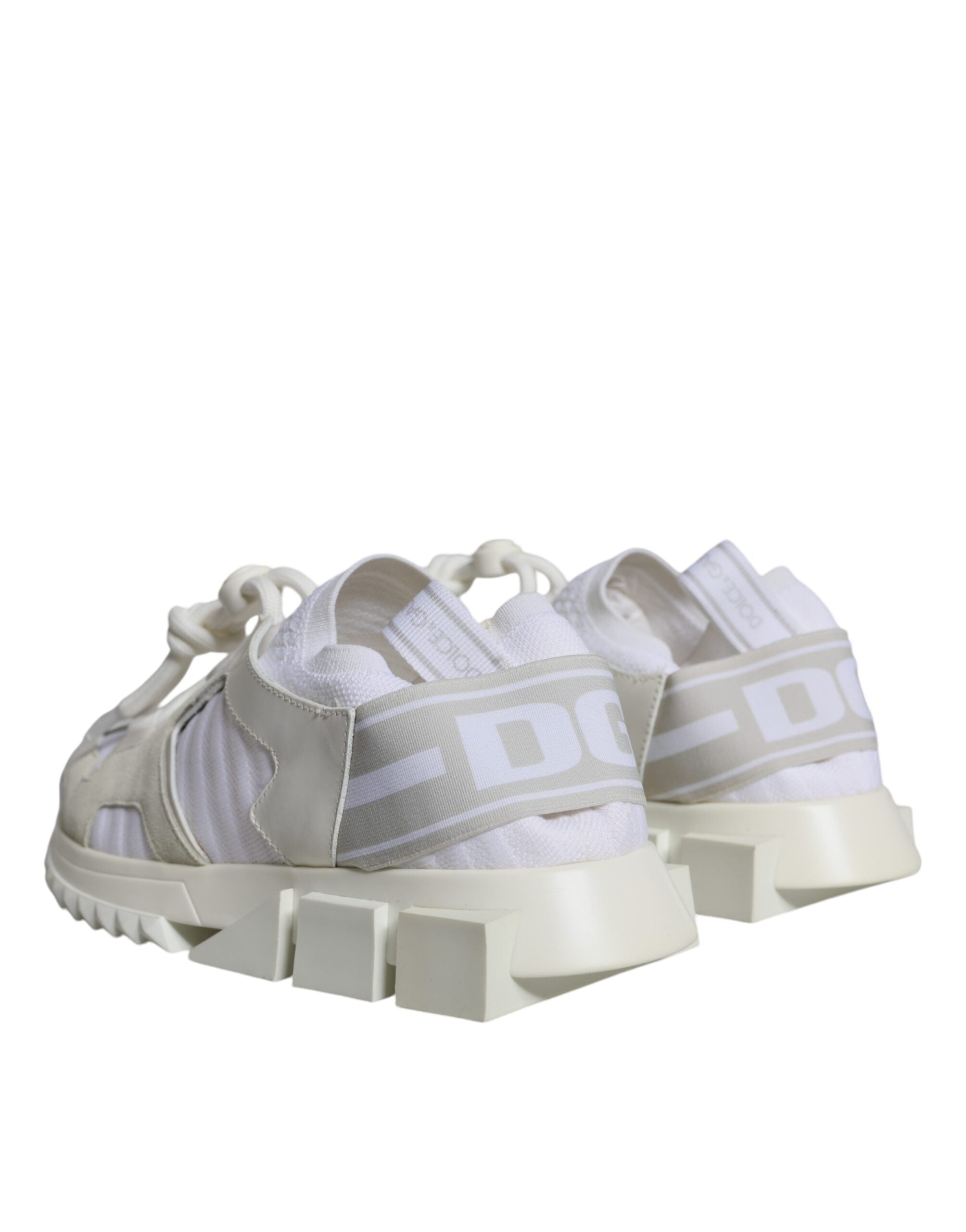 Dolce & Gabbana White Mesh Sorrento Trekking Sneakers Women's Shoes (Pre-Owned)