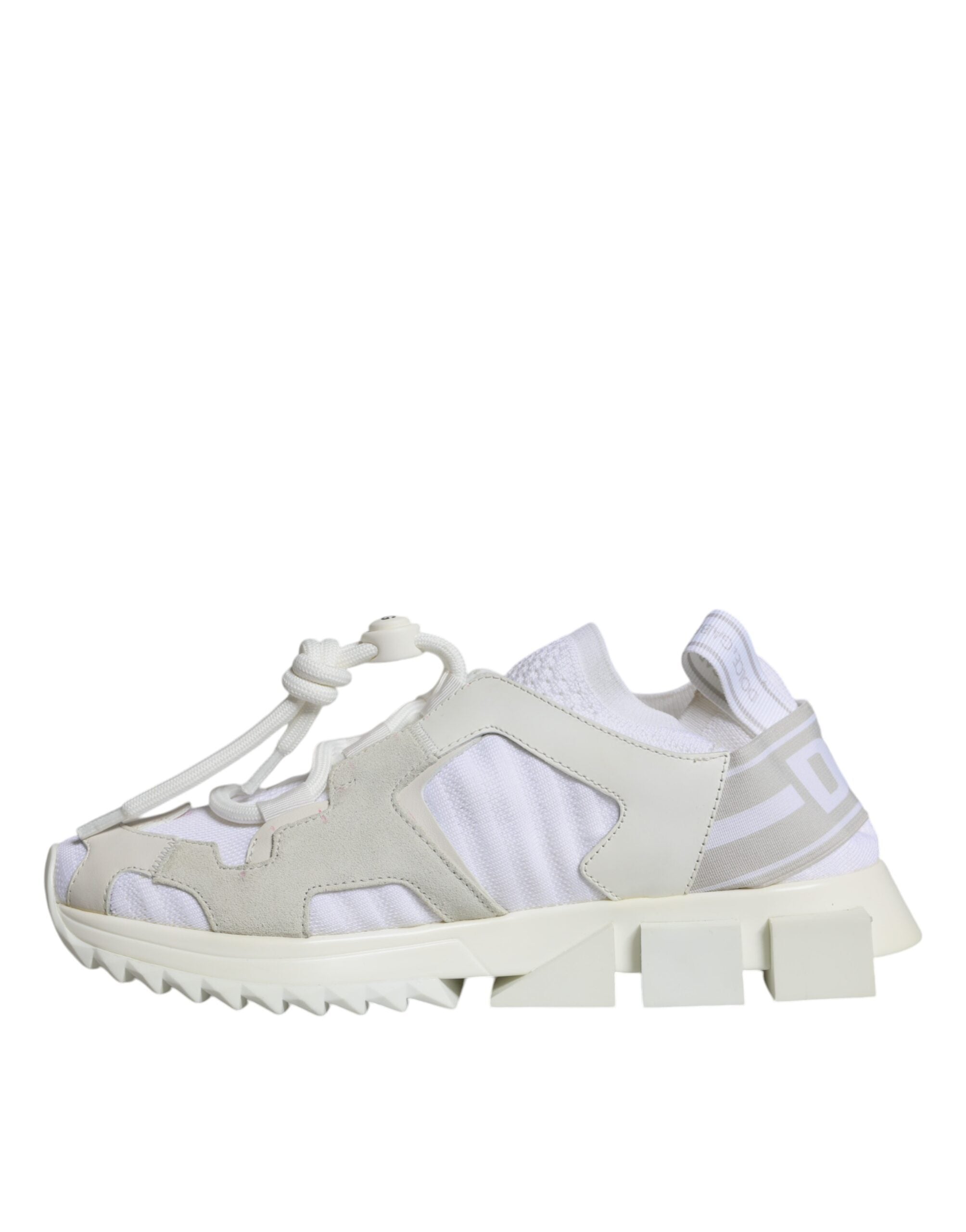 Dolce & Gabbana White Mesh Sorrento Trekking Sneakers Women's Shoes (Pre-Owned)