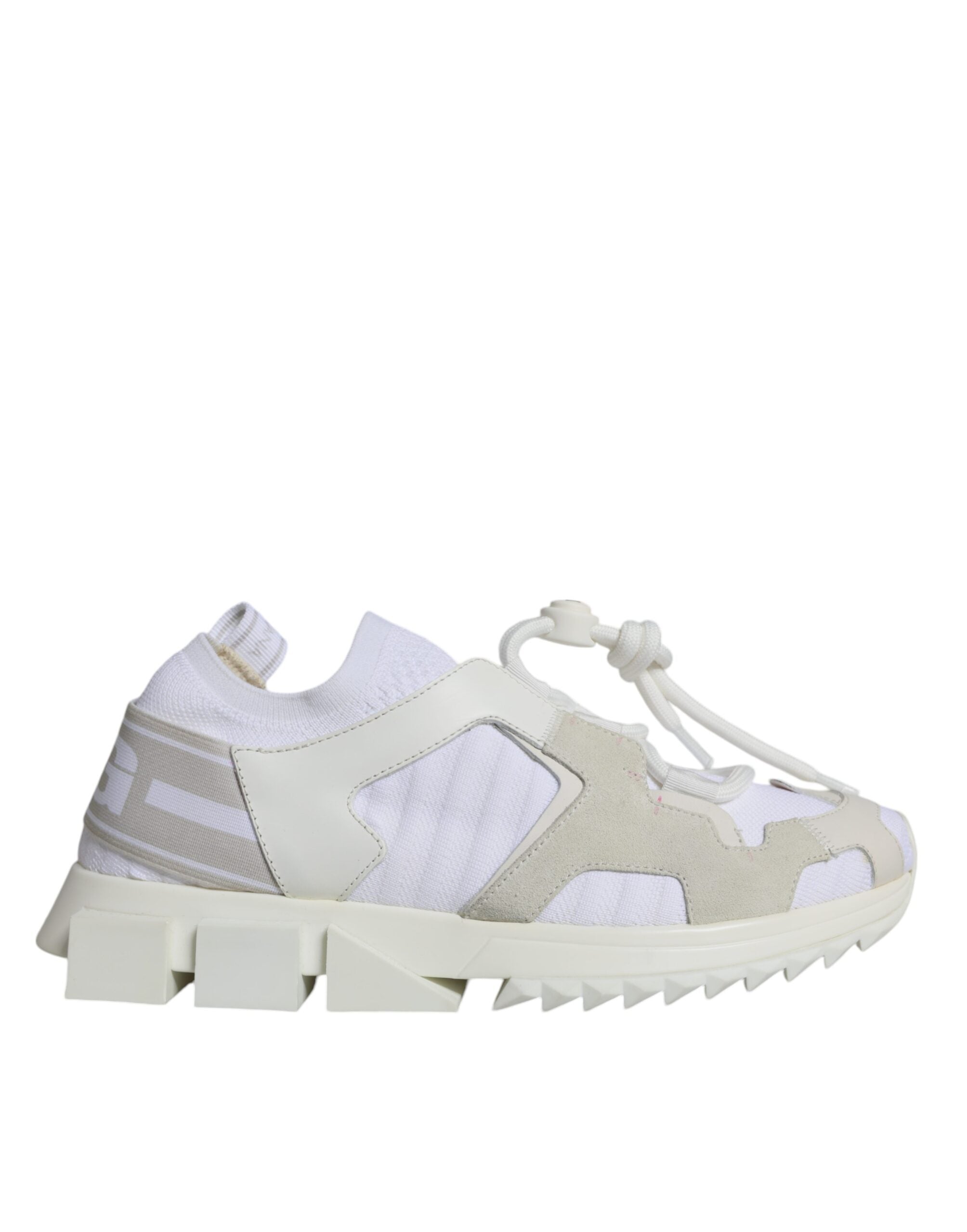 Dolce & Gabbana White Mesh Sorrento Trekking Sneakers Women's Shoes (Pre-Owned)
