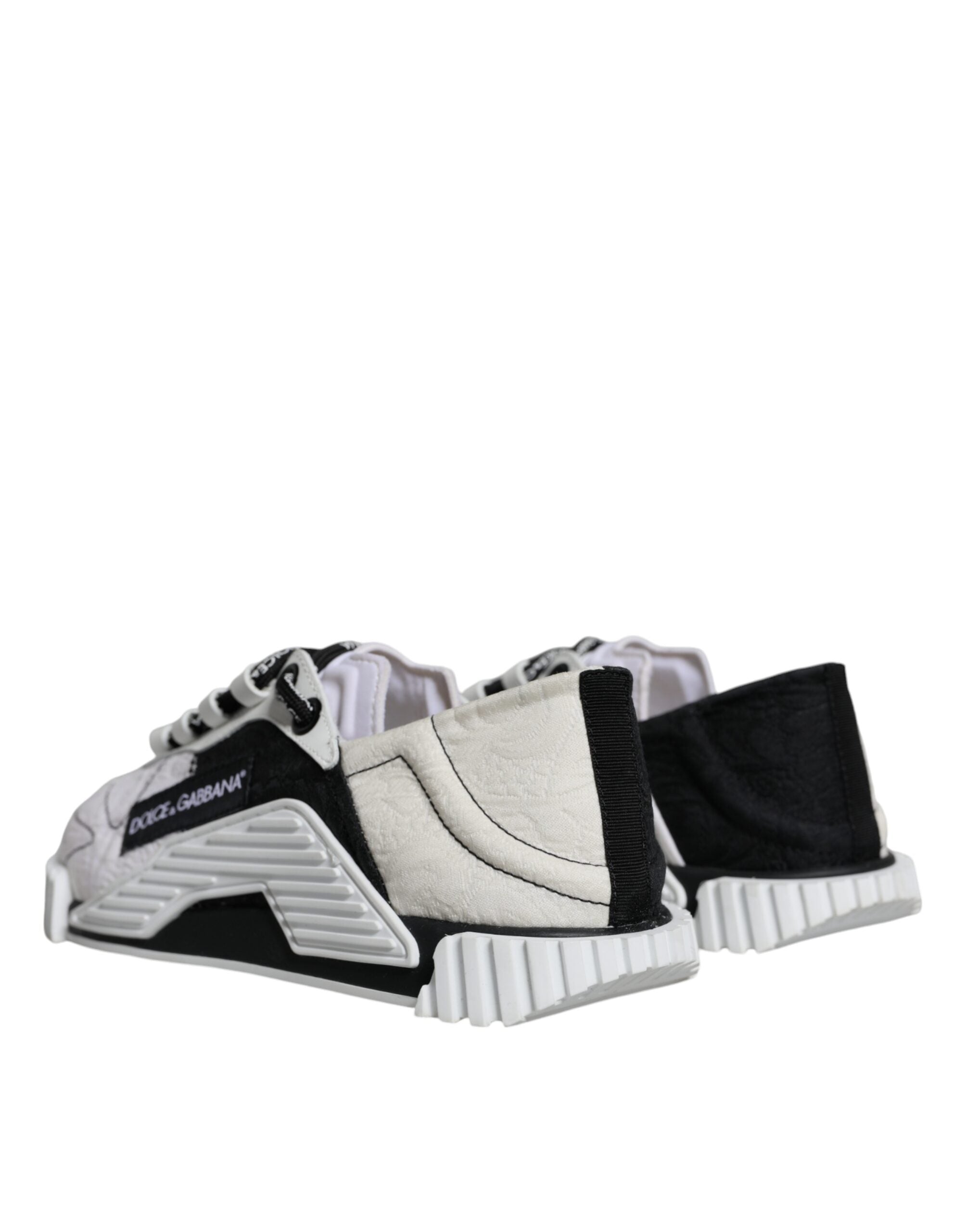 Dolce & Gabbana White Black Low Top NS1 Sneakers Women's Shoes (Pre-Owned)