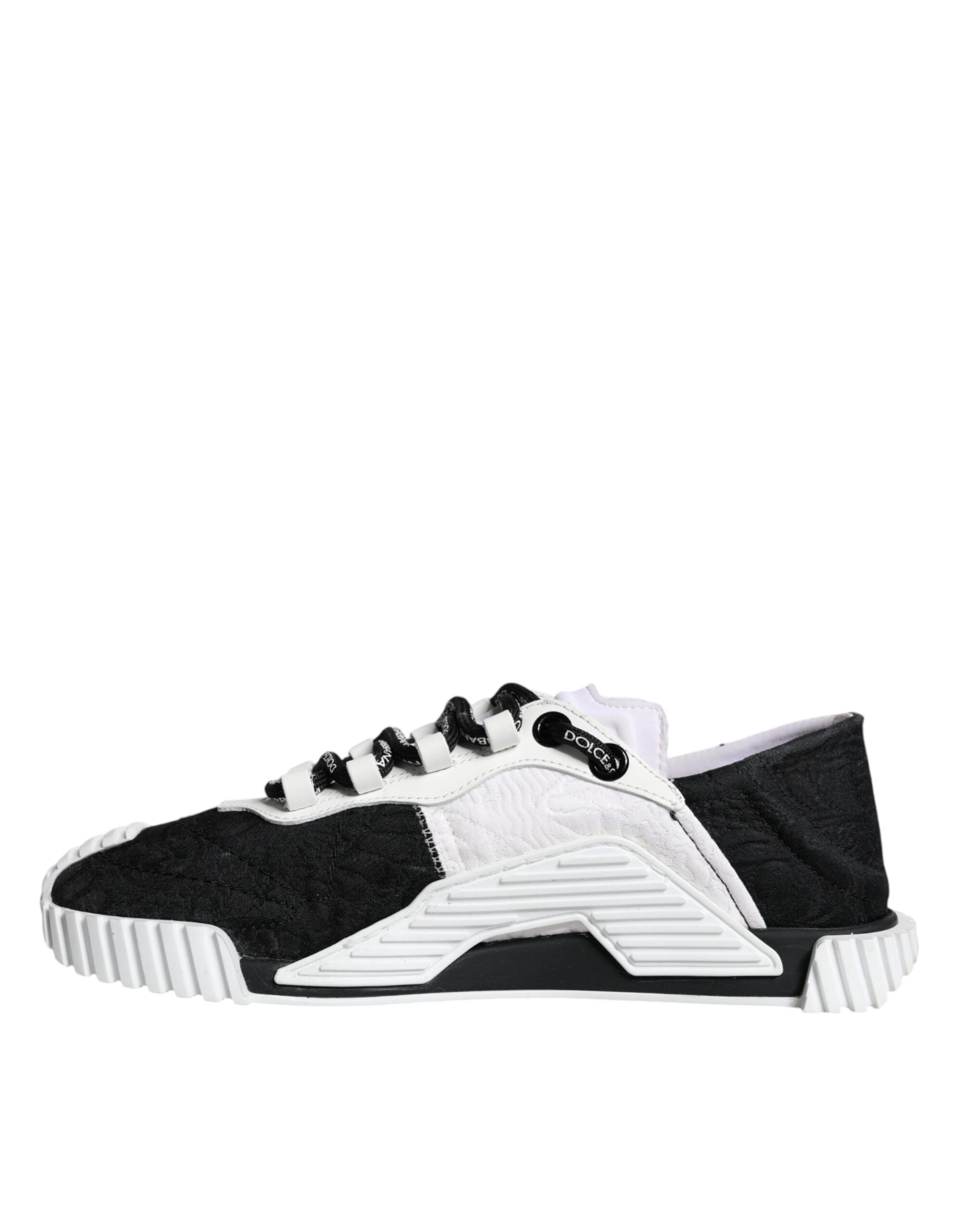 Dolce & Gabbana White Black Low Top NS1 Sneakers Women's Shoes (Pre-Owned)