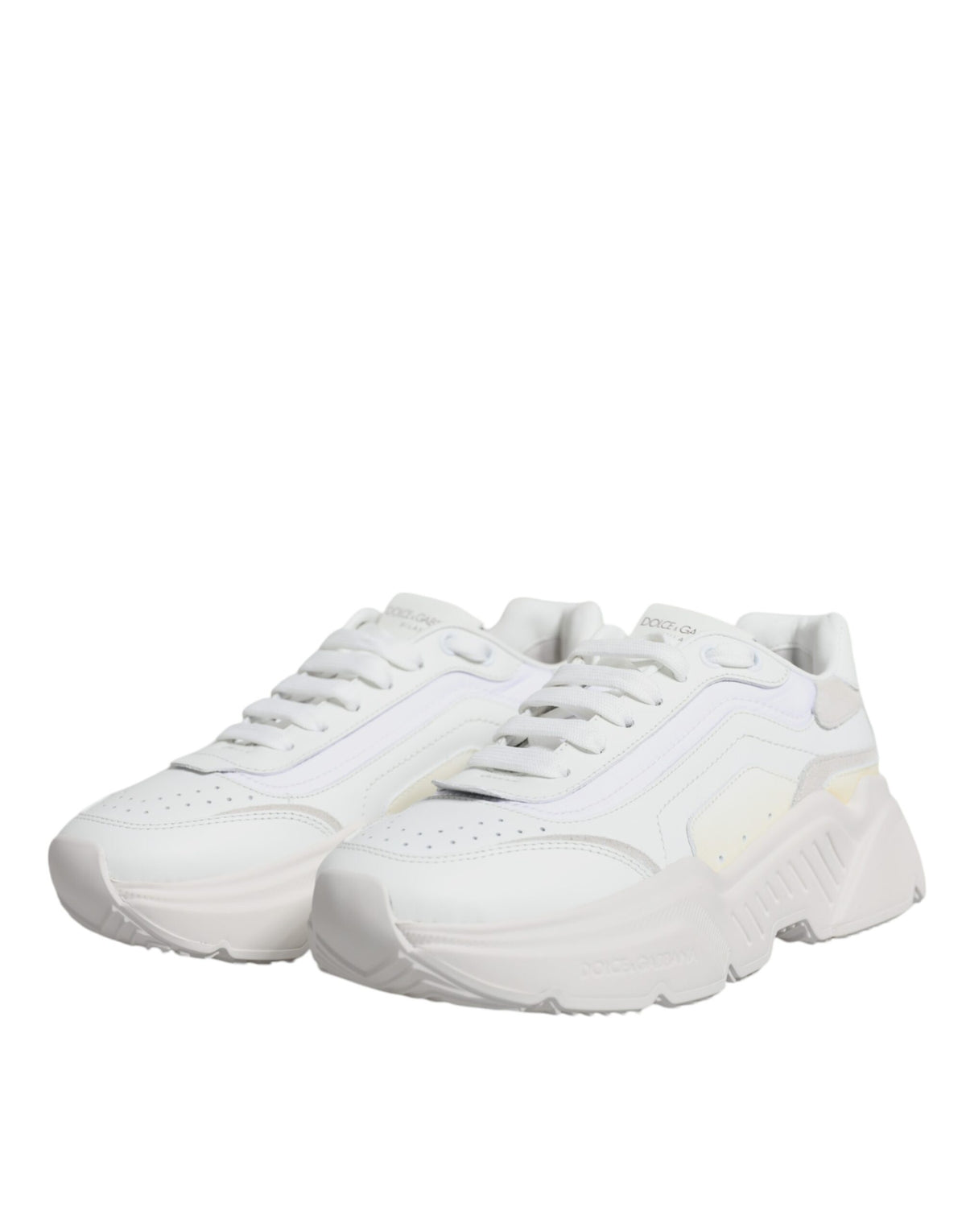 Dolce & Gabbana White Daymaster Low Top Sneakers Women's Shoes (Pre-Owned)