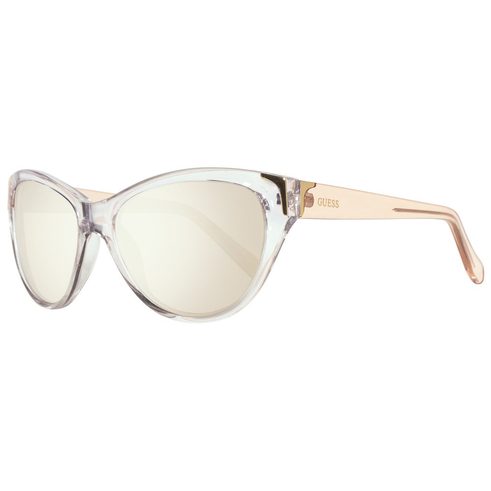 Guess Transparent Plastic Women's Sunglasses