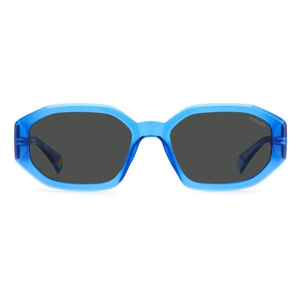 Polaroid Blue Plastic/Plastic Women's Sunglasses