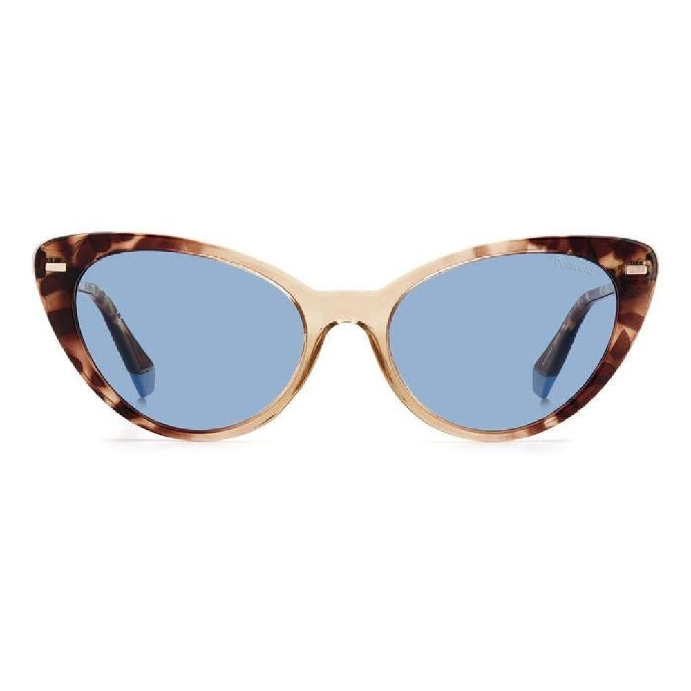 Polaroid Brown Plastic Women's Sunglasses