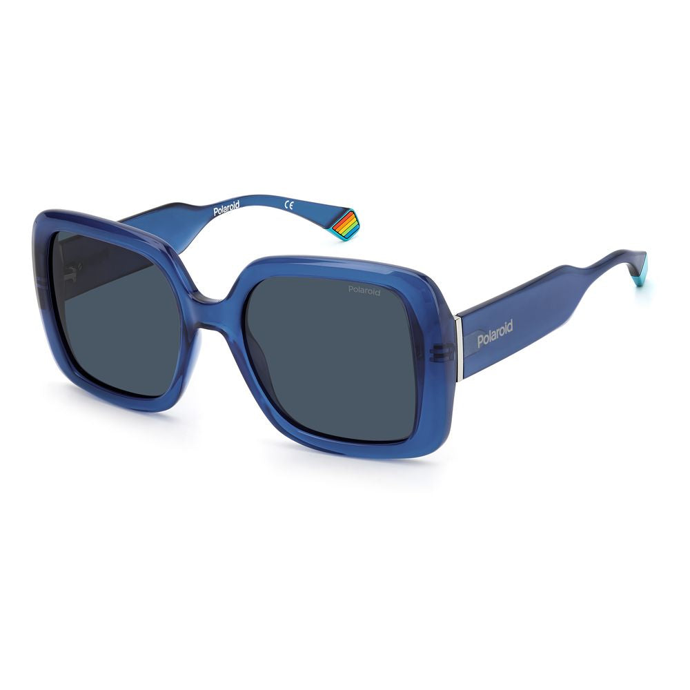 Polaroid Blue Plastic Women's Sunglasses