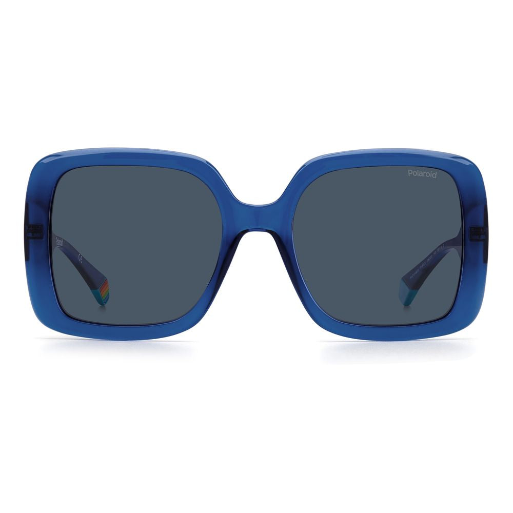 Polaroid Blue Plastic Women's Sunglasses